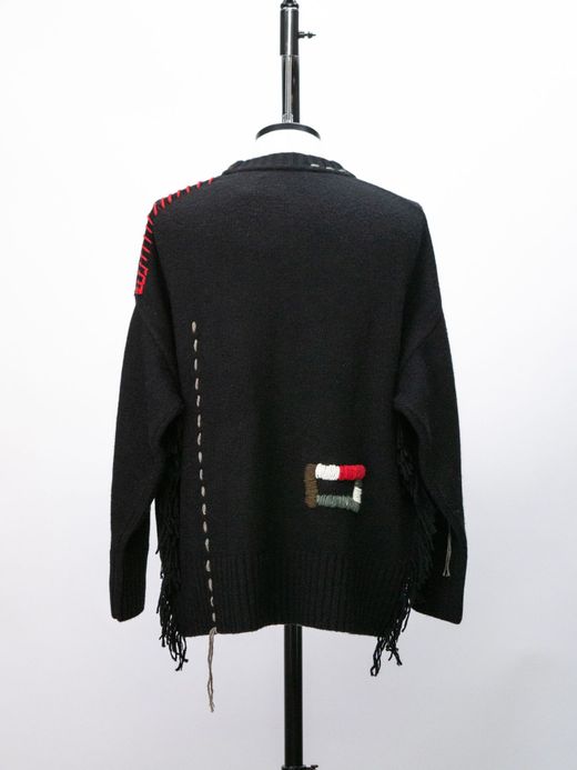 VOO FRINGE CREW(CUSTOMIZED) / Black