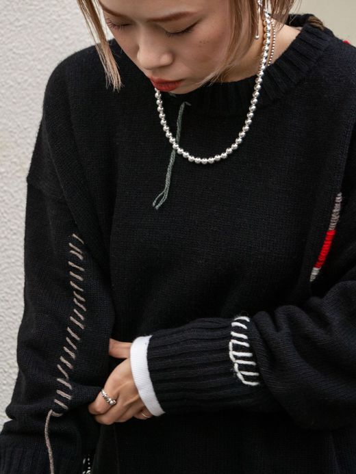 VOO FRINGE CREW(CUSTOMIZED) / Black