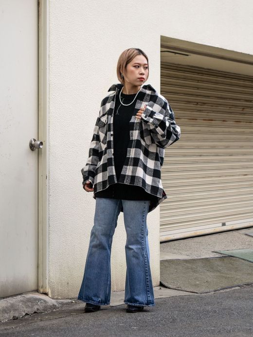 VOO FRINGE CREW(CUSTOMIZED) / Black