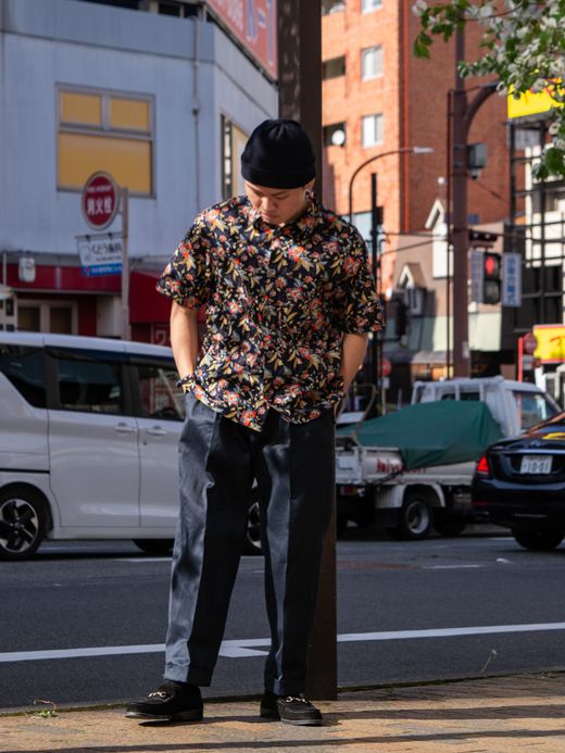 VOO SIESTA SHIRTS / Dk.navy