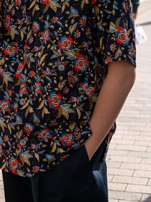 VOO SIESTA SHIRTS / Dk.navy