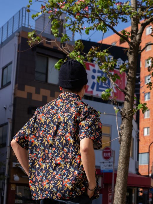 VOO SIESTA SHIRTS / Dk.navy