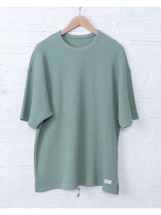 organicsta 8.8OZ ORGANIC COTTON THERMAL TEE / Green