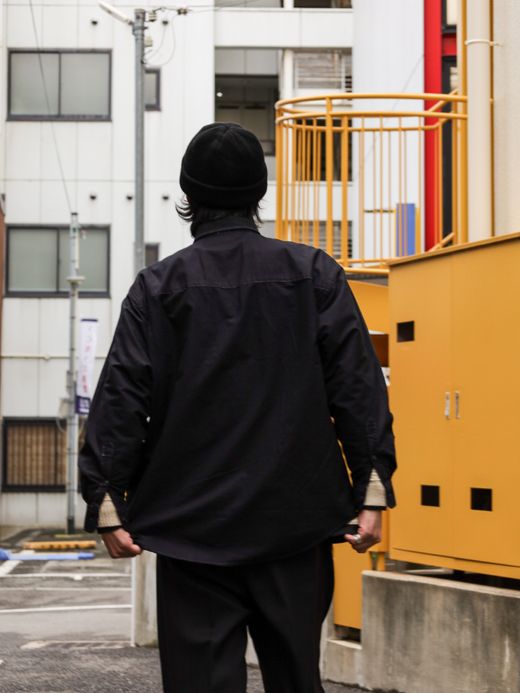 VOO NEO INDIGO SHIRTS / Black