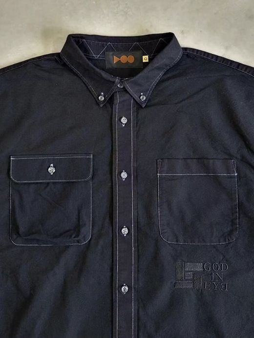 VOO NEO INDIGO SHIRTS / Black