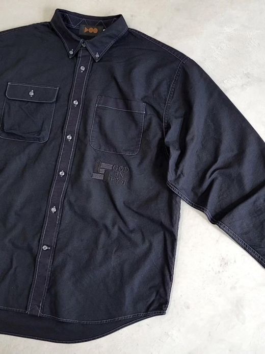 VOO NEO INDIGO SHIRTS / Black