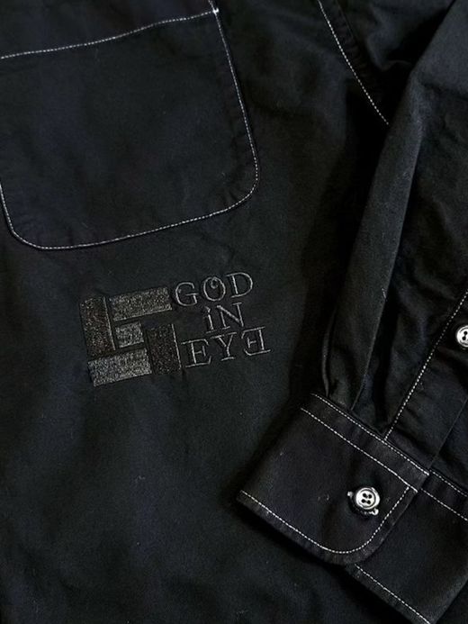 VOO NEO INDIGO SHIRTS / Black