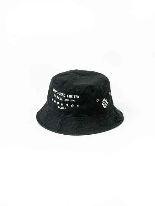 ALDIES UTOPIA BEATS BUCKET HAT / Black