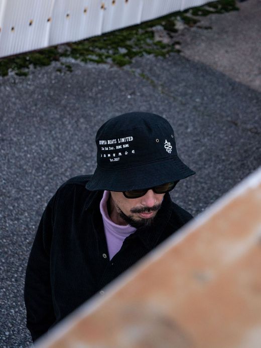 ALDIES UTOPIA BEATS BUCKET HAT / Black
