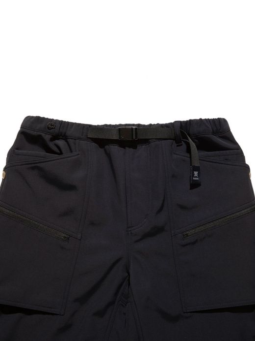 ROARK REVIVAL SUPPLEX NEW BAKER PANTS W/MICRO FLEECE - RELAX TAPERED FIT / Black