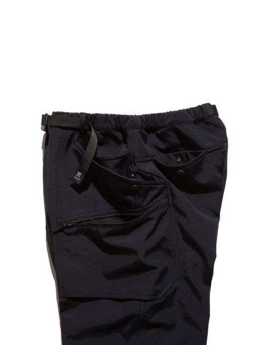 ROARK REVIVAL SUPPLEX NEW BAKER PANTS W/MICRO FLEECE - RELAX TAPERED FIT / Black