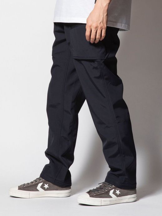 ROARK REVIVAL SUPPLEX NEW BAKER PANTS W/MICRO FLEECE - RELAX TAPERED FIT / Black