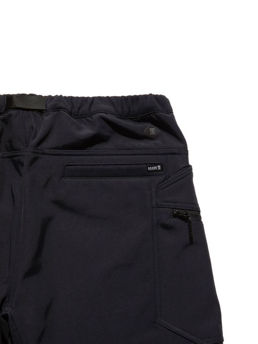 ROARK REVIVAL SUPPLEX NEW BAKER PANTS W/MICRO FLEECE - RELAX TAPERED FIT / Black