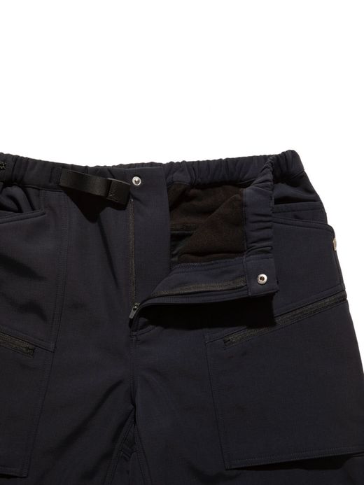 ROARK REVIVAL SUPPLEX NEW BAKER PANTS W/MICRO FLEECE - RELAX TAPERED FIT / Black