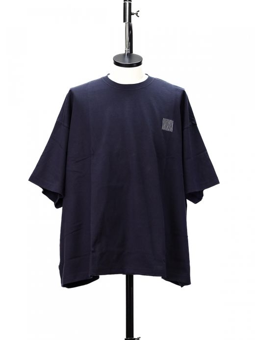 S.F.C SUPER BIG FLAT TEE / Navy