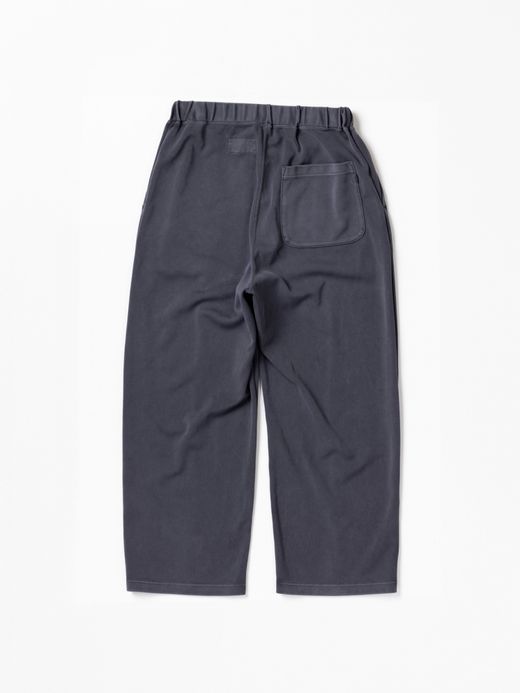 ANACHRONORM PIN TUCK WIDE TRACK PANTS / Charoal