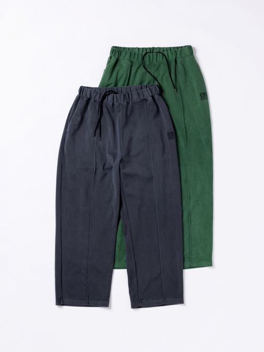 ANACHRONORM PIN TUCK WIDE TRACK PANTS / Charoal
