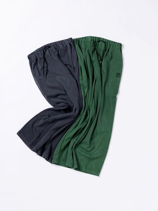 ANACHRONORM PIN TUCK WIDE TRACK PANTS / Charoal