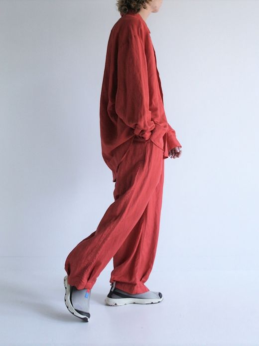 ANACHRONORM RAYON ReSIZE LONG SHIRTS / Orange