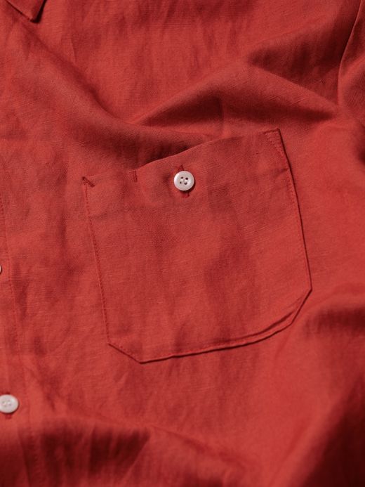 ANACHRONORM RAYON ReSIZE LONG SHIRTS / Orange