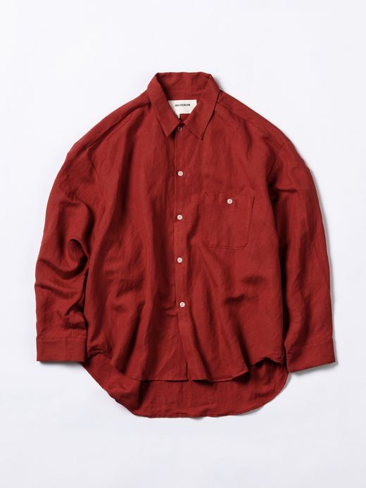 ANACHRONORM RAYON ReSIZE LONG SHIRTS / Orange