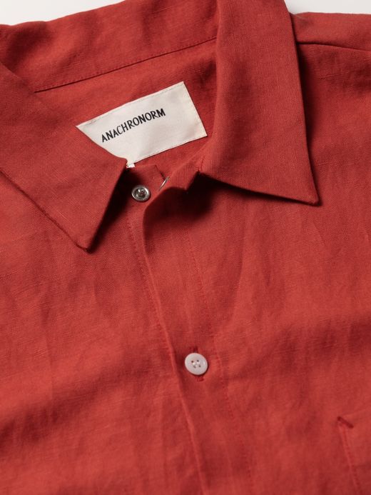 ANACHRONORM RAYON ReSIZE LONG SHIRTS / Orange
