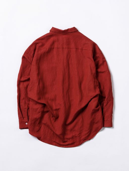 ANACHRONORM RAYON ReSIZE LONG SHIRTS / Orange