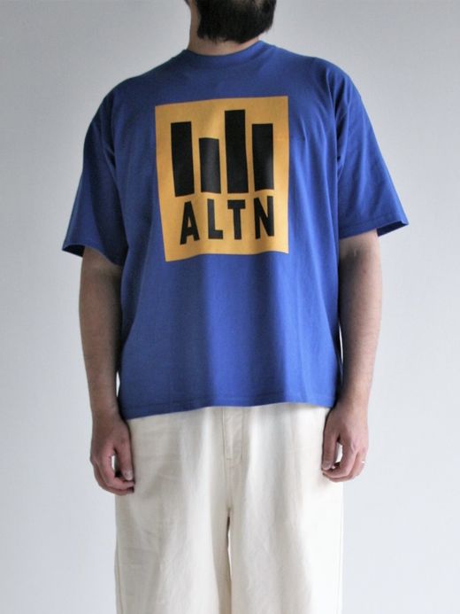 ANACHRONORM ALTN PRINT T-S / Blue