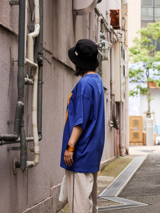 ANACHRONORM ALTN PRINT T-S / Blue