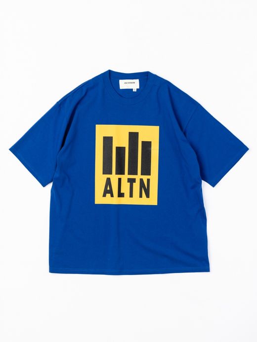 ANACHRONORM ALTN PRINT T-S / Blue