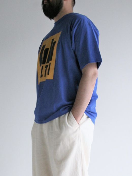 ANACHRONORM ALTN PRINT T-S / Blue