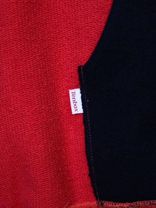 TENBOX EASTFAREAST × 10匣 REVERSIBLE HOODIE / Red
