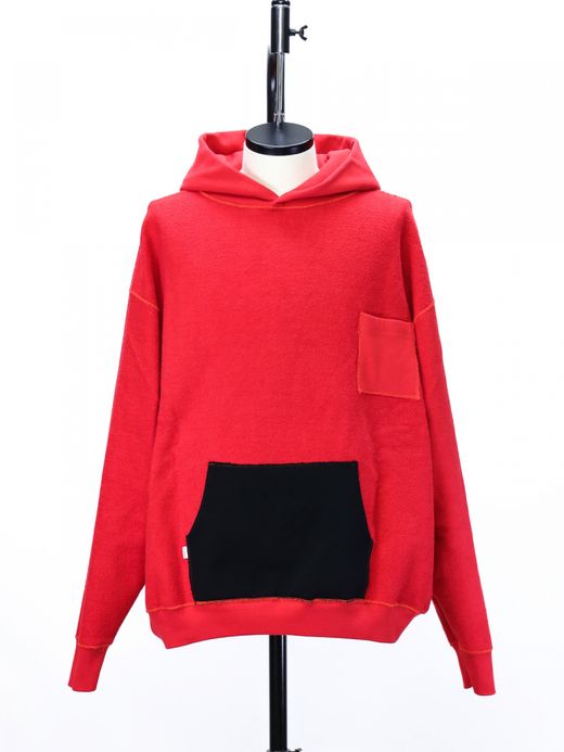 TENBOX EASTFAREAST × 10匣 REVERSIBLE HOODIE / Red
