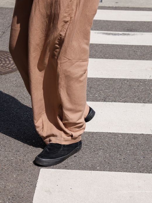 ANACHRONORM RAYON HEM TUCK EASY PANTS / Beige