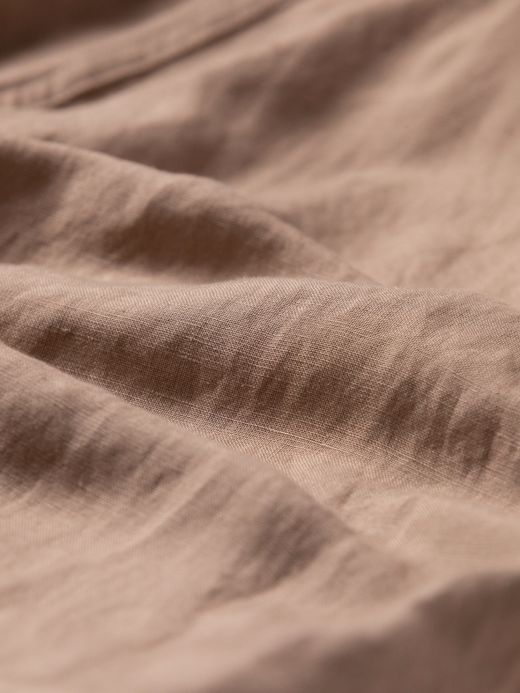 ANACHRONORM RAYON HEM TUCK EASY PANTS / Beige