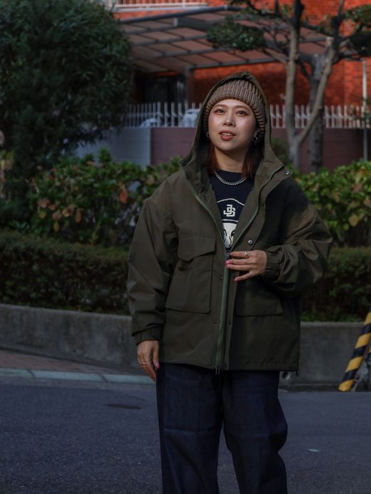 Audience 60/40クロス G8 フライトフードJKT / Olive