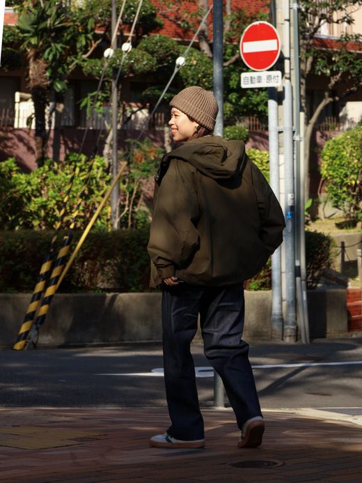 Audience 60/40クロス G8 フライトフードJKT / Olive