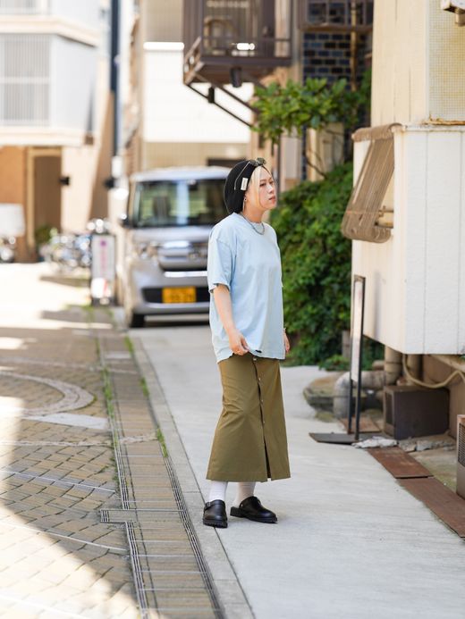 ANACHRONORM DAMAGED STANDARD EMB S/S T-S / Sax