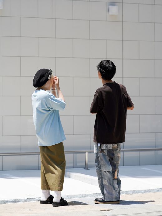 ANACHRONORM DAMAGED STANDARD EMB S/S T-S / Sax