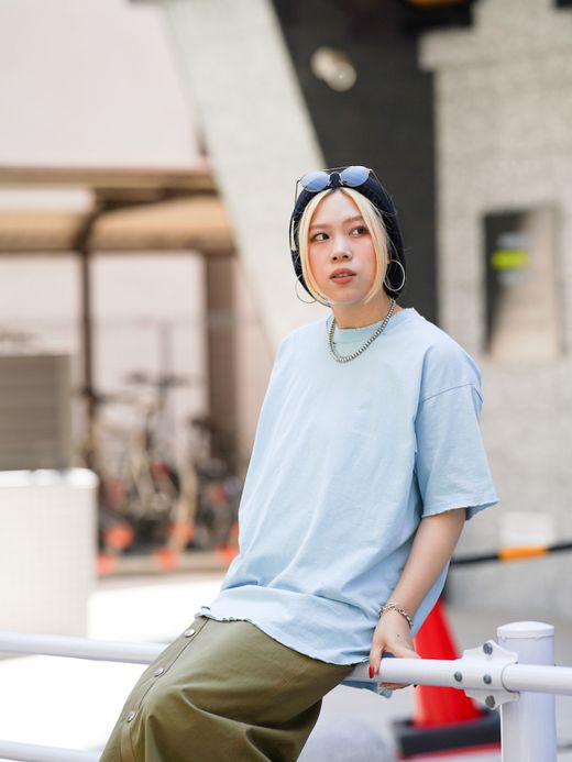 ANACHRONORM DAMAGED STANDARD EMB S/S T-S / Sax