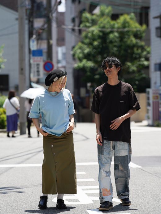 ANACHRONORM DAMAGED STANDARD EMB S/S T-S / Sax
