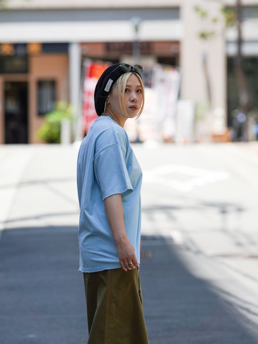 ANACHRONORM DAMAGED STANDARD EMB S/S T-S / Sax