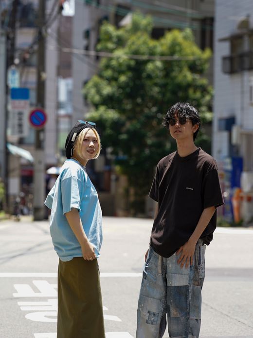 ANACHRONORM DAMAGED STANDARD EMB S/S T-S / Sax