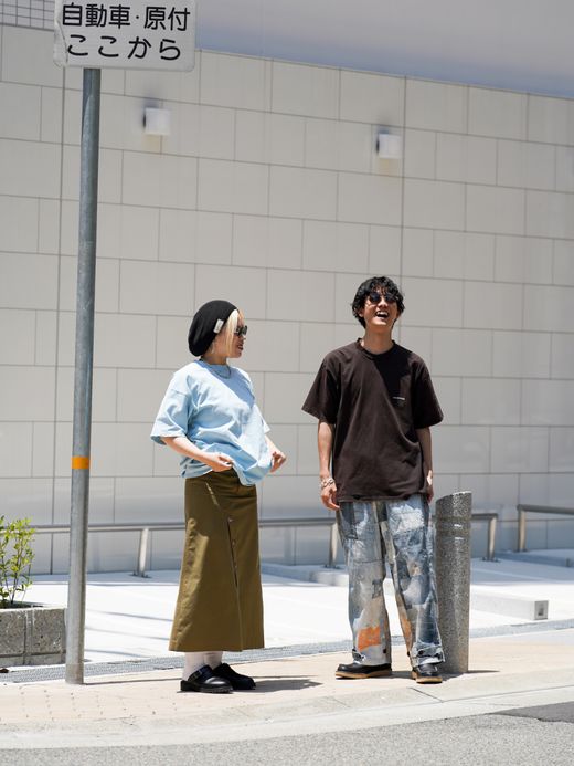 ANACHRONORM DAMAGED STANDARD EMB S/S T-S / Sax