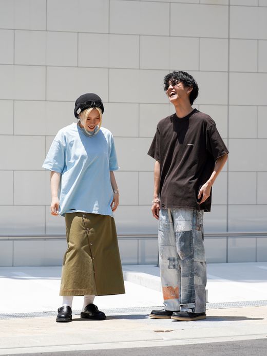 ANACHRONORM DAMAGED STANDARD EMB S/S T-S / Sax