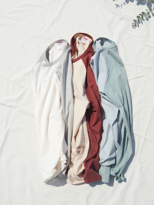 THE UNION CA RAGLAN TEE / Gray