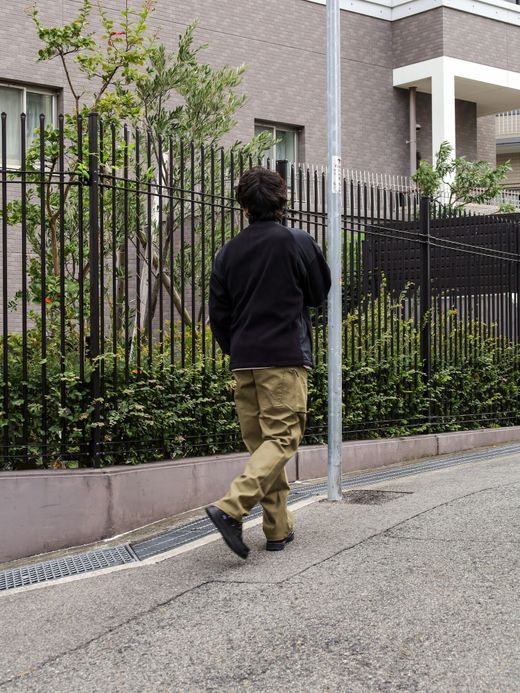 ROARK REVIVAL GEN3 FLEECE STAND COLLAR JACKET / Black