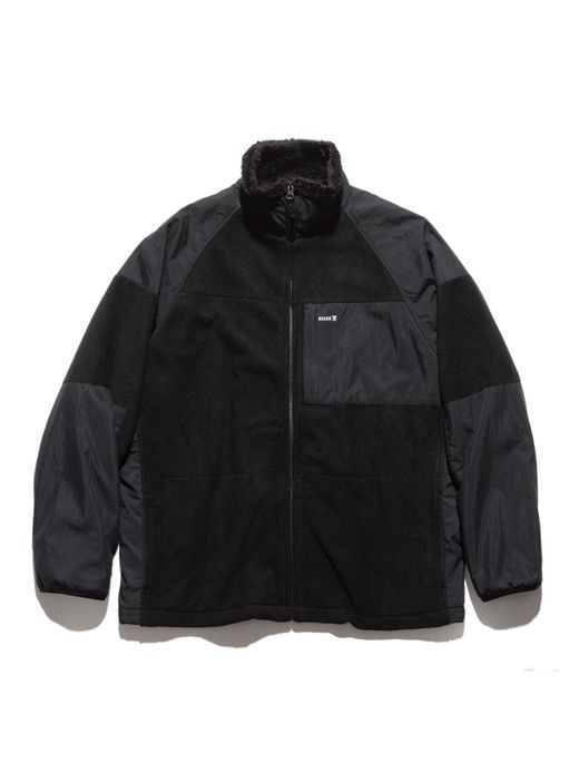 ROARK REVIVAL GEN3 FLEECE STAND COLLAR JACKET / Black