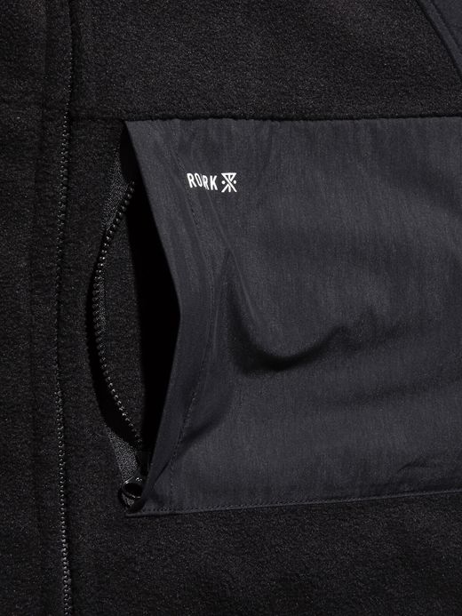 ROARK REVIVAL GEN3 FLEECE STAND COLLAR JACKET / Black