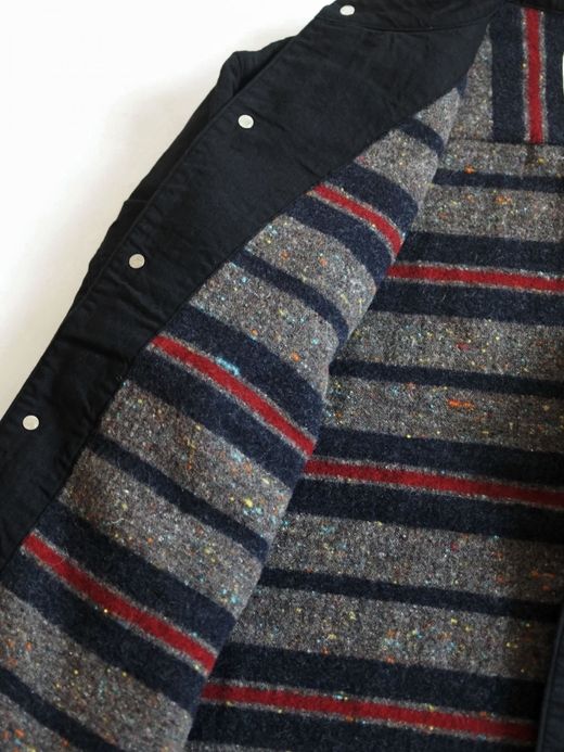 ANACHRONORM BLANKET COVERALL SHIRTS Ⅱ / Black